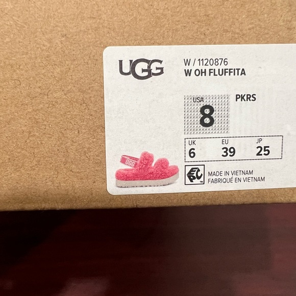 Ugg, Oh Fluffita, 1120876, Pink Rose - Picture 2 of 12